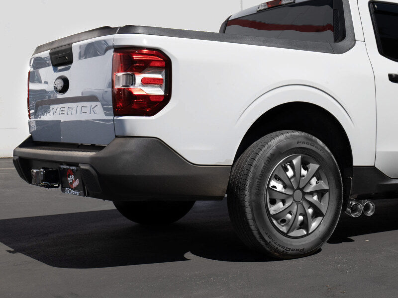 aFe Rebel Series 2-1/2in 304 Stainless Steel Cat-Back w/ Polished TipFord Maverick 22-26 L4-2.5L FWD Catback aFe