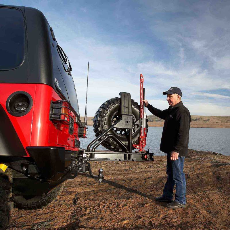 ARB Rear Bar Wheel Carrier Tj Spare Tire Carriers ARB