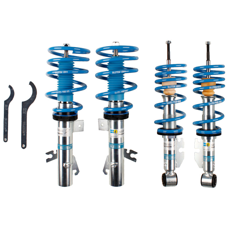 Bilstein B14 2005 Mini Cooper Base Convertible Front and Rear Suspension Kit Coilovers Bilstein