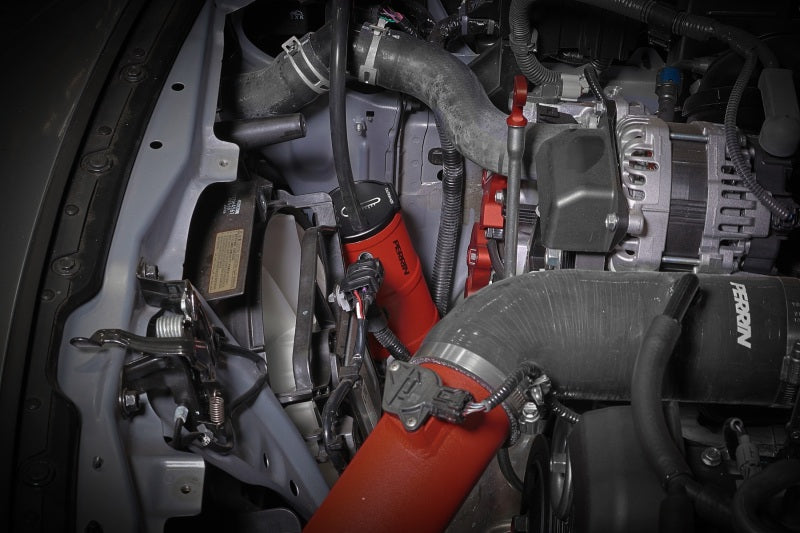 PERRIN 02-25 Subaru WRX / 04-21 STI / 13-25 BRZ/GR86/FRS/86 Coolant Overflow Tank - Red Coolant Reservoirs Perrin Performance