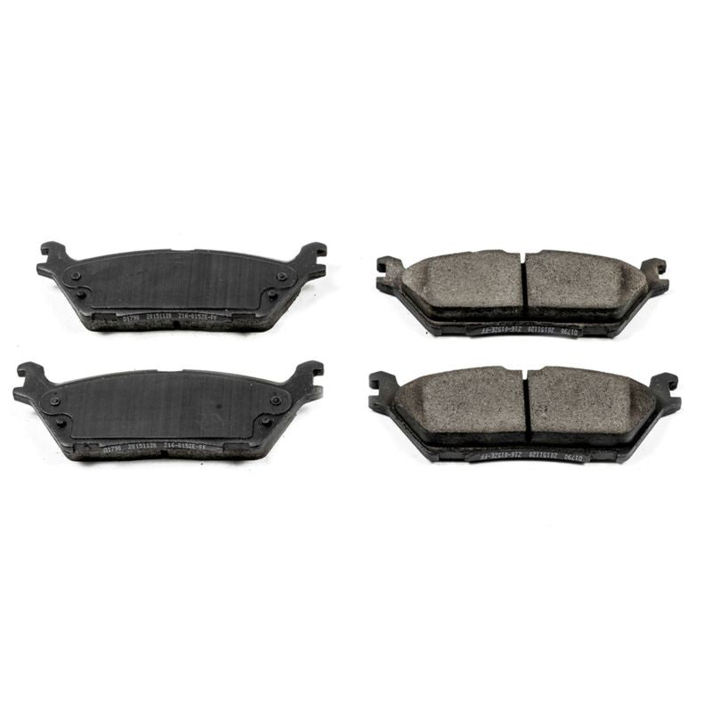 Power Stop 18-19 Ford Expedition Rear Z16 Evolution Ceramic Brake Pads Brake Pads - OE PowerStop