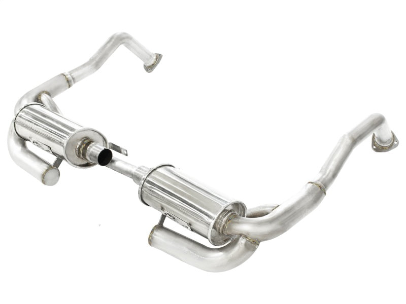 aFe MACHForce XP Exhaust Cat-Back 2in SS-304 Cat-Back Exhaust for 05-08 Porsche Boxster S (987.1) H6 Catback aFe