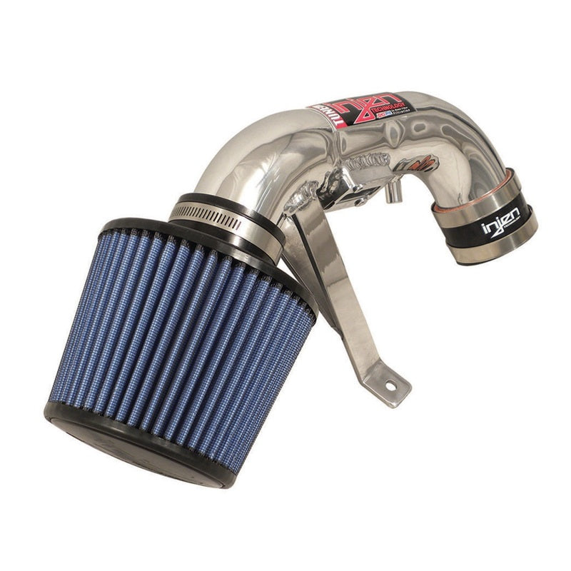 Injen 06-11 Honda Civic Hybrid 1.3L 4 cyl Polished Dyno-Tuned Air Intake w/ Web Nano-Fiber Filter Cold Air Intakes Injen