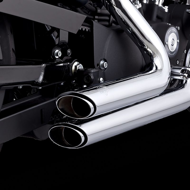 Vance & Hines 12-17 Harley-Davidson Softail Shortshots Staggered PCX Full System Exhaust Powersports Exhausts Vance and Hines