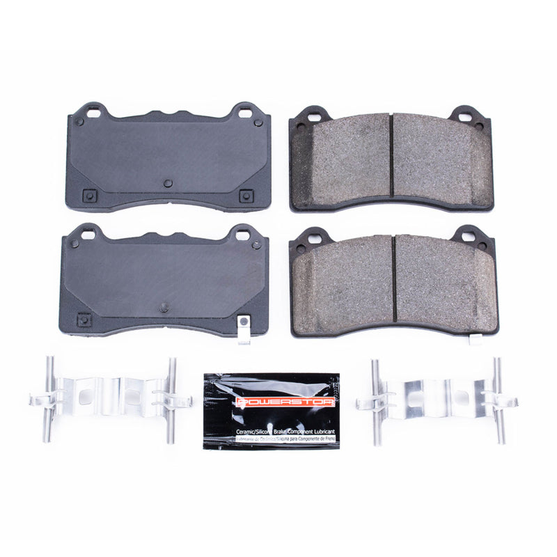 Power Stop 16-18 Ford Focus Front Z23 Evolution Sport Brake Pads w/Hardware Brake Pads - Performance PowerStop