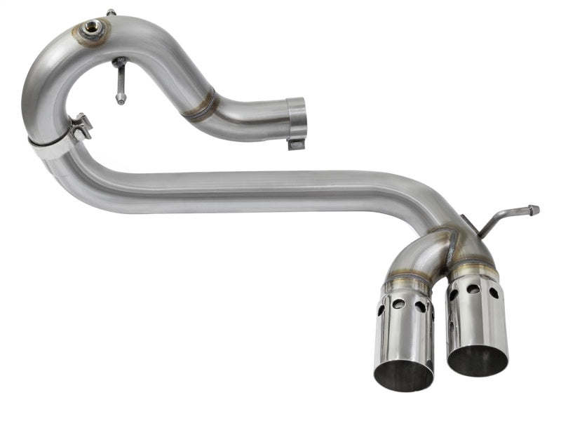 aFe Rebel Series DPF-Back 3in Side Exit SS Exhaust w/ IC Polished Tips 2016 GM Colorado/Canyon 2.8L DPF Back aFe
