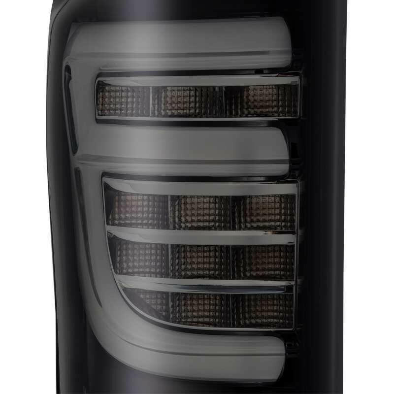 AlphaRex 15-17 Ford F-150 (Excl Models w/Blind Spot Sensor) PRO-Series LED Tail Lights Jet Black Tail Lights AlphaRex