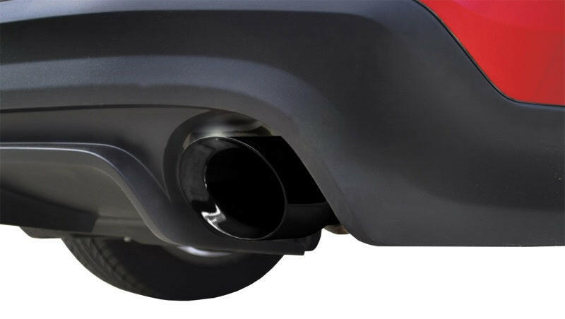 Corsa 2011-2014 Ford Mustang 3.7L V6 Black Sport Axle-Back Dual Rear Exhaust Axle Back CORSA Performance