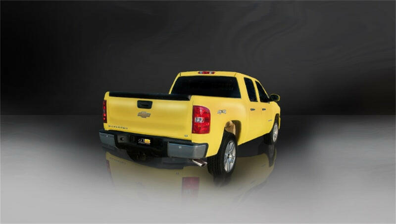 Corsa 2005-2006 Chevrolet Silverado Crew Cab/Short Bed 1500 6.0L V8 Polished Sport Cat-Back Exhaust Catback CORSA Performance