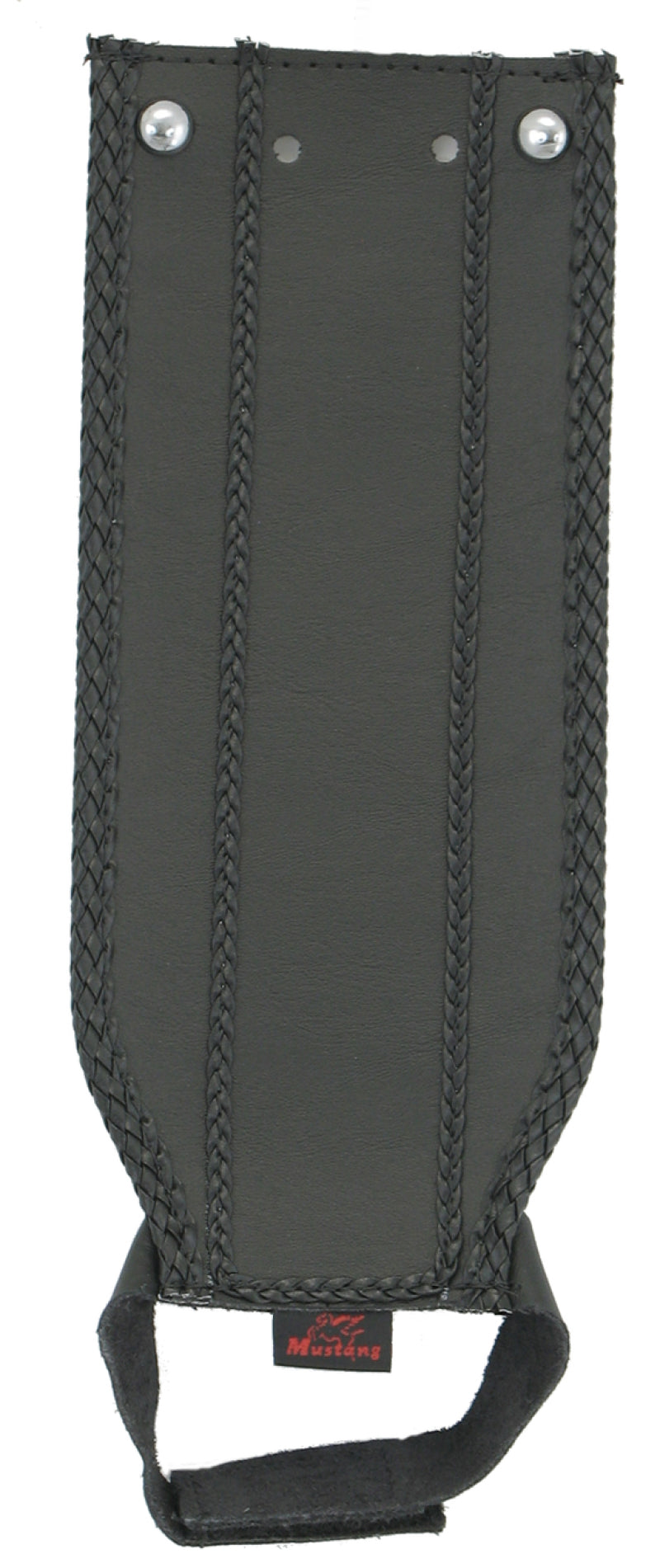 Mustang 93-03 Harley Dyna Wide Glide Tank Bib - Black Tank Bibs Mustang Motorcycle