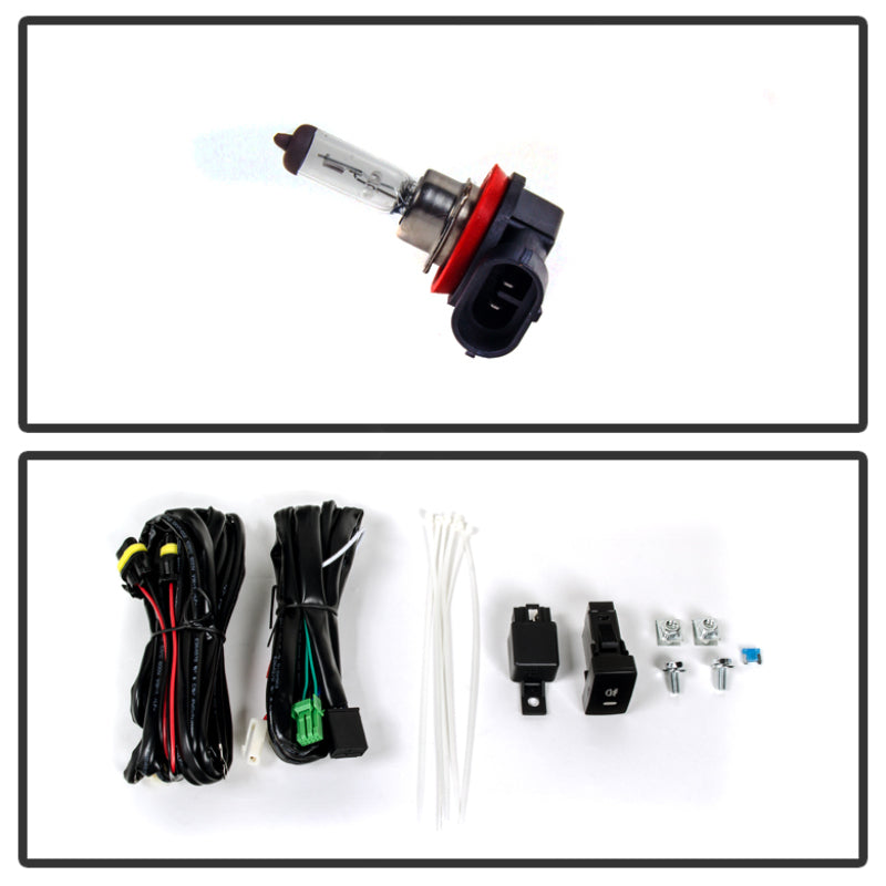 Spyder Honda Odyssey 2015-2016 OEM Fog Light W/Switch- Clear FL-CL-HODY2014-C Fog Lights SPYDER