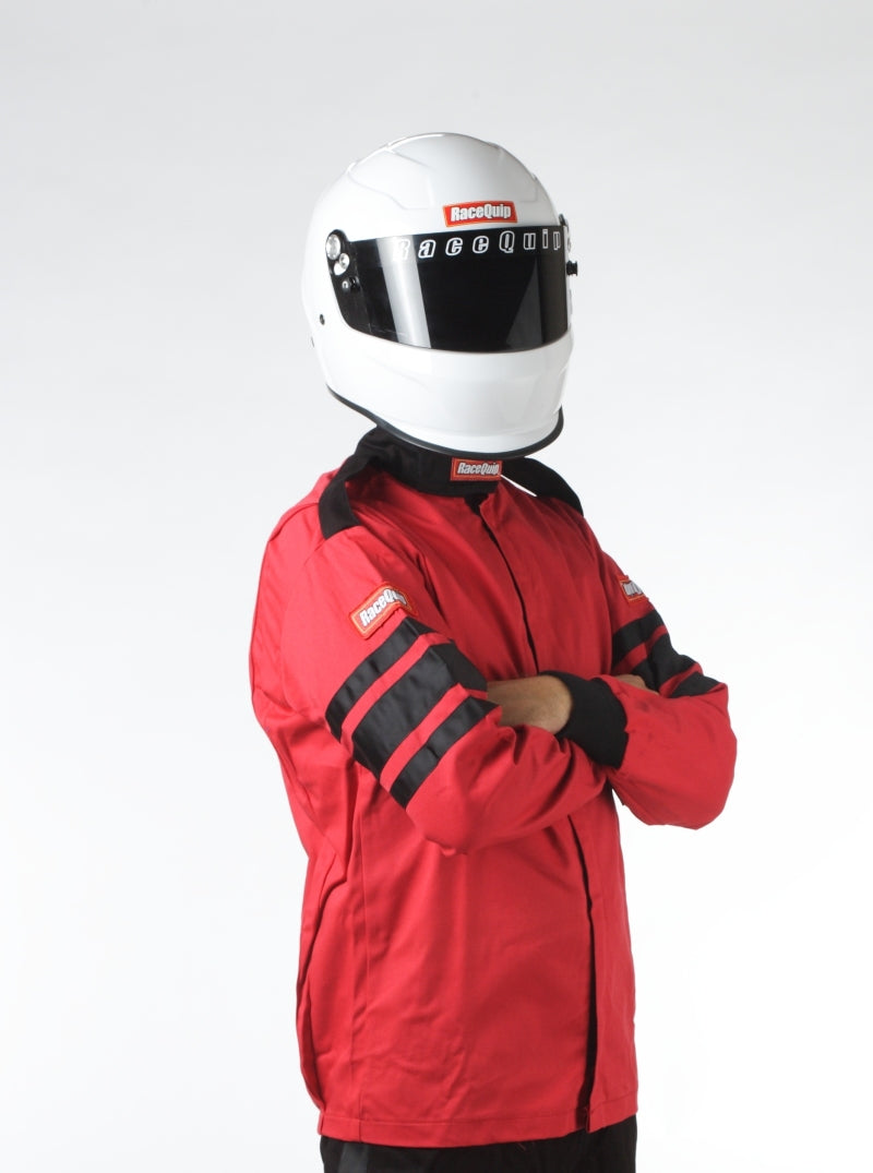 RaceQuip Red SFI-1 1-L Jacket - XL Racing Jackets Racequip