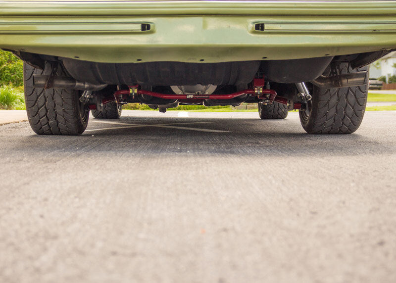UMI Performance 64-72 GM A-Body 1in Tubular Rear Sway Bar Chassis Mounted Sway Bars UMI Performance