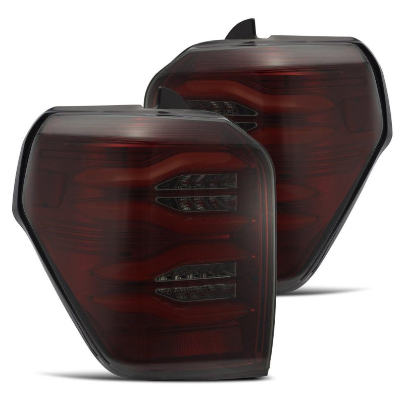 AlphaRex 10-21 Toyota 4Runner PRO-Series LED Tail Lights Red Smoke Tail Lights AlphaRex