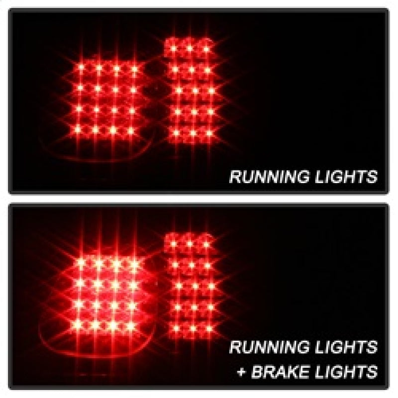 Spyder 98-05 Lexus GS300 /GS400 4pc LED Tail Lights - Black (ALT-YD-LGS98-LED-BK) Tail Lights SPYDER