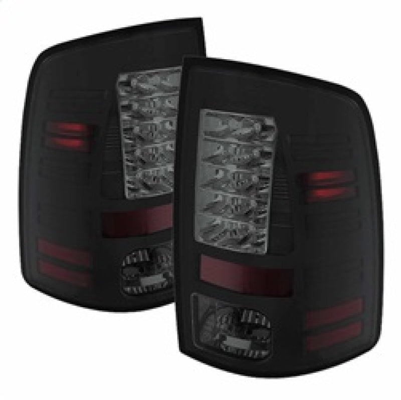 Spyder Dodge Ram 1500 13-14 13-14 LED Tail Lights LED Model only - Blk Smke ALT-YD-DRAM13-LED-BSM Tail Lights SPYDER