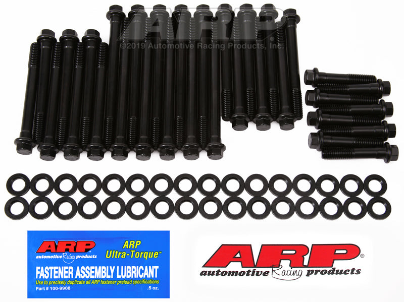 ARP BB Chevy w/ BRodix Alum Heads Hex Head Bolt Kit Head Stud & Bolt Kits ARP