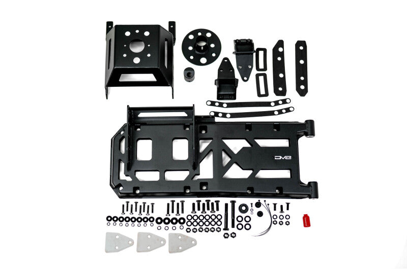 DV8 Offroad 18-25 Jeep Wrangler JL Spare Tire Carrier Chase Racks DV8 Offroad