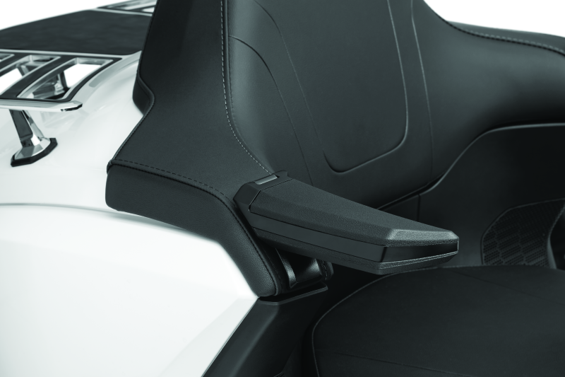 Kuryakyn Omni Passenger Armrests Black Armrests Kuryakyn