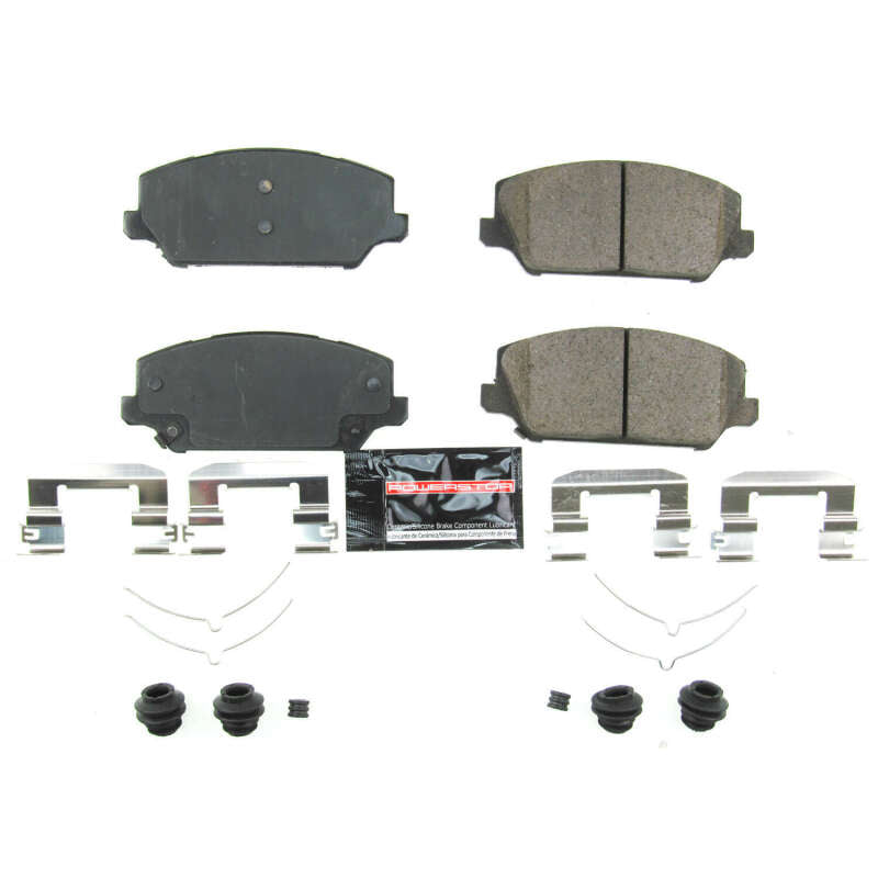 Power Stop 17-18 Kia Cadenza Front Z23 Evolution Sport Brake Pads w/Hardware Brake Pads - Performance PowerStop