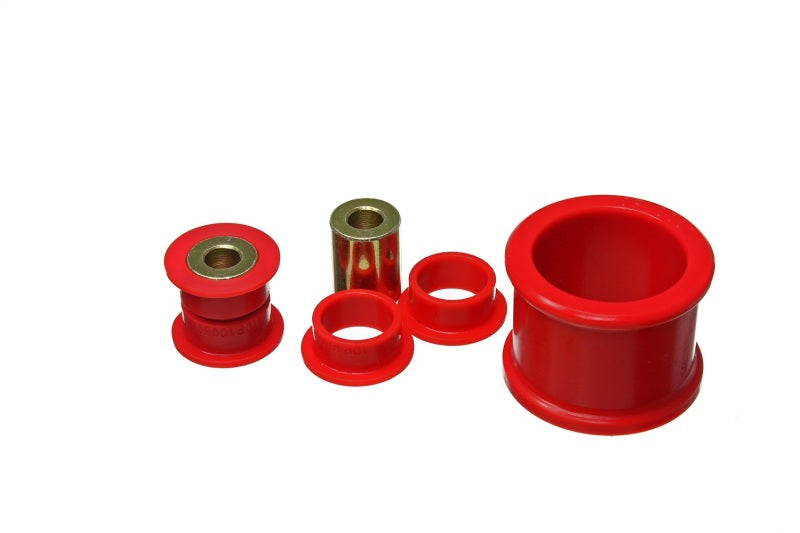 Energy Suspension 06-11 Honda Civic DX/EX/LX Red Hyper-Flex Steering Rack Bushing Bushing Kits Energy Suspension