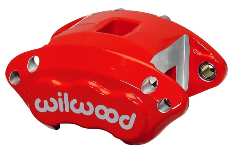 Wilwood Caliper-D52-Red 1.62/1.62in Pistons 0.81in Disc Brake Calipers - Perf Wilwood