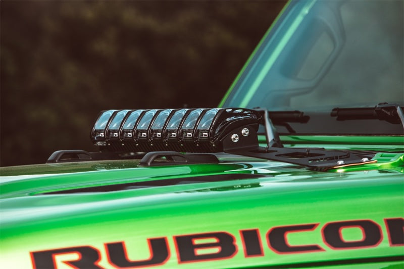 Rigid Industries 2018 Jeep JL - Hood Mount Kit - Mounts 20in Adapt Series Light Mounts Rigid Industries