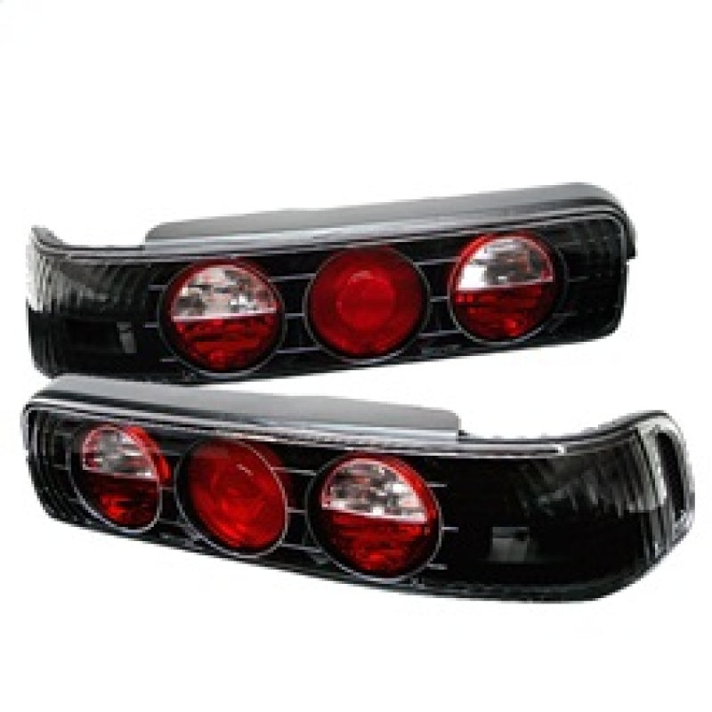 Spyder Acura Integra 90-93 2Dr Euro Style Tail Lights Black ALT-YD-AI90-BK Tail Lights SPYDER