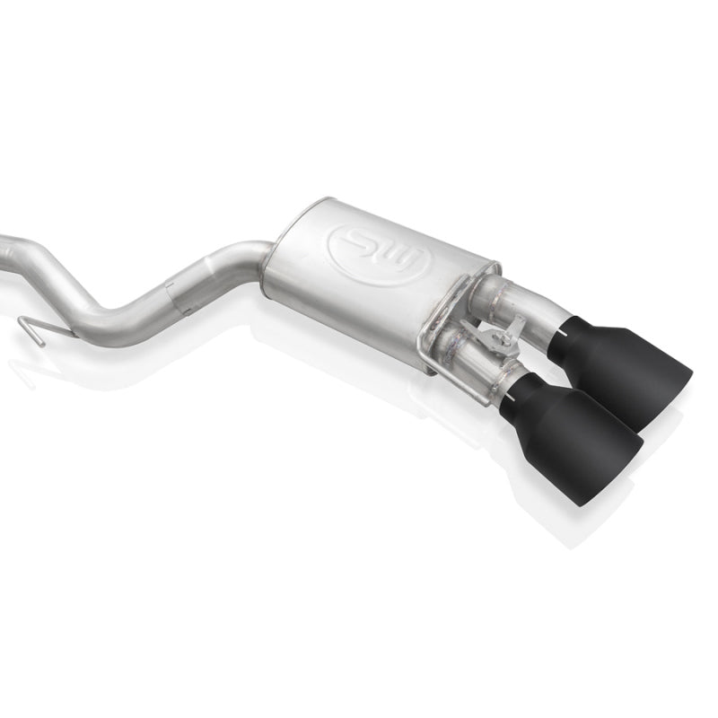 Stainless Works 2020 Ford GT500 Legend Catback H-Pipe Exhaust Factory Connect - Black Tips Catback Stainless Works