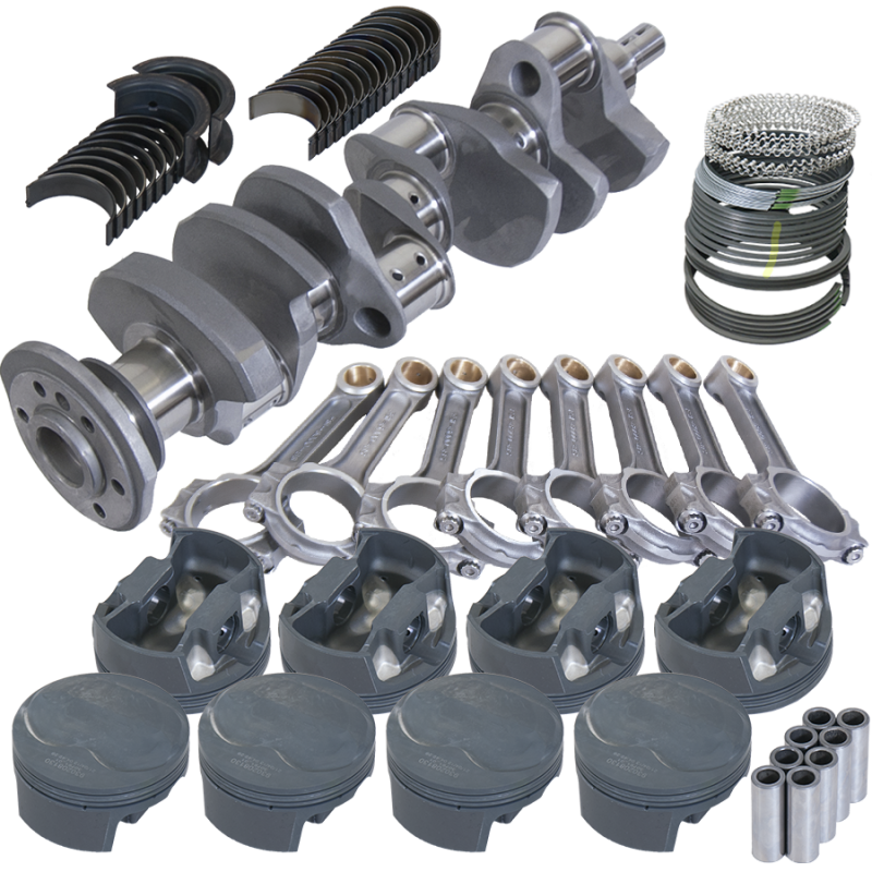 Eagle Chevy 350 3.750in Crank 6.000in I-Beam Rods 11cc Dome 4.030in Pistons Rotating Assembly Rotating Assemblies Eagle