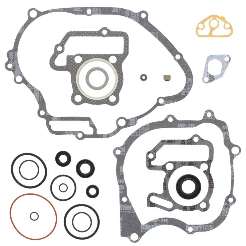 Vertex Gaskets 00-08 Yamaha TTR90 Complete Gasket Kit w/ Oil Seals Engine Hardware Vertex Pistons