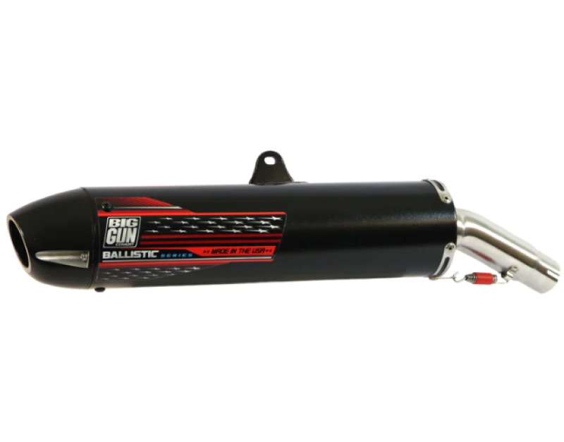 Big Gun 03-06 Kawasaki KFX 400 Ballistic Series Slip On Exhaust Powersports Exhausts Big Gun