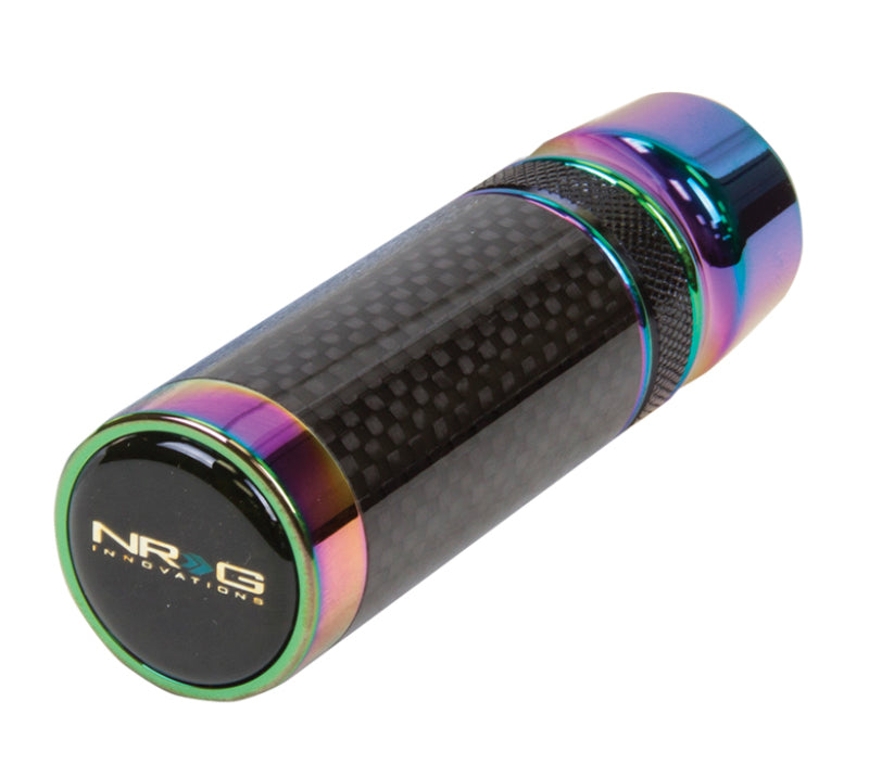 NRG Slimboy Adjustable Shift Knob (M10X1.50) Honda / Acura / Lotus - Carbon Fiber / Neochrome Shift Knobs NRG