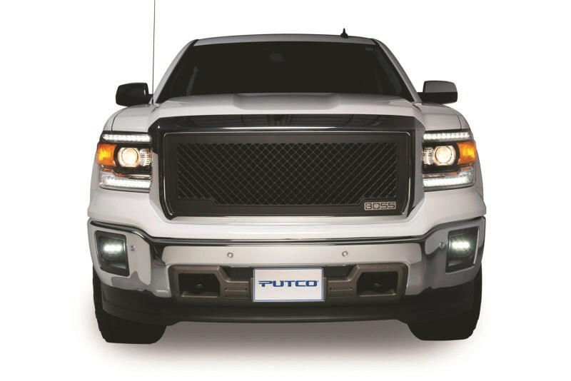 Putco 14-15 GMC SIERRA LD Lighted Boss Grille Grilles Putco