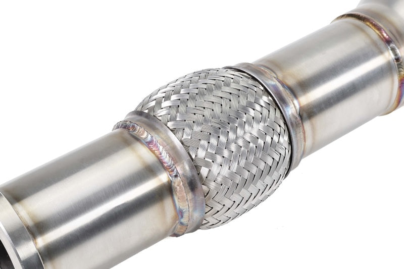 PERRIN 22-25 Subaru WRX Stainless Steel Midpipe w/Resonator 3in. (Fits OEM/Aftermarket Mufflers) Connecting Pipes Perrin Performance