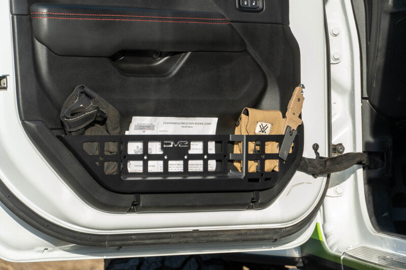 DV8 Offroad 18-25 Jeep Wrangler JL Electric Seat Front Door Molle Pockets Exterior Trim DV8 Offroad