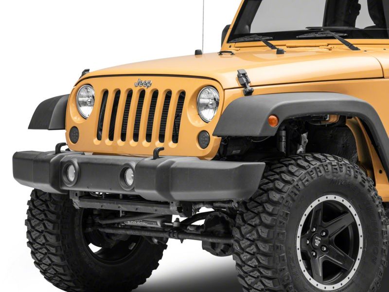 Raxiom 07-18 Jeep Wrangler JK Axial Series LED Turn Signals- Smoked Lights Corner Raxiom
