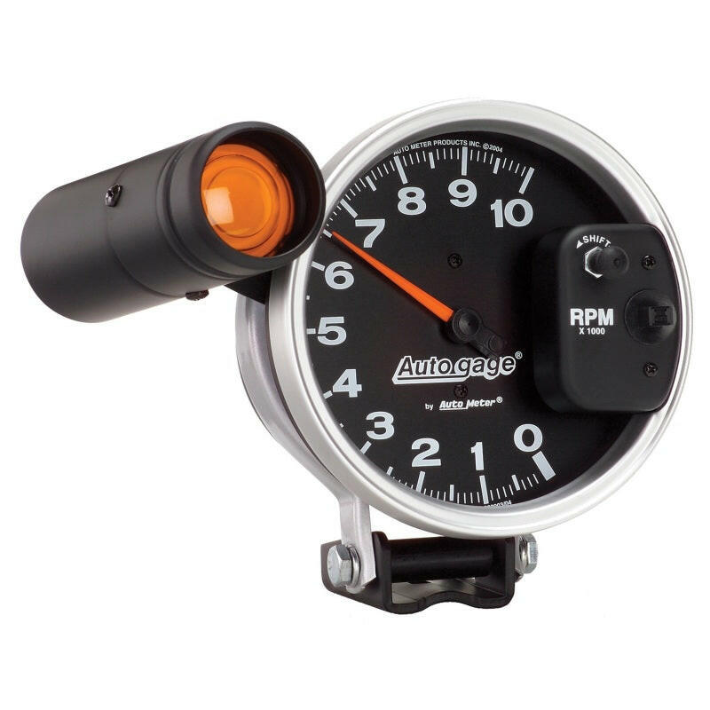 Autometer 5 inch 10,000 RPM Monster Shift Lite Pedestal Tachometer Gauges AutoMeter