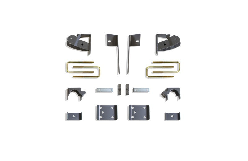 MaxTrac 2019+ GM C/K1500 2WD/4WD 5in Rear Adj. Lowering Flip Kit Leaf Springs & Accessories Maxtrac