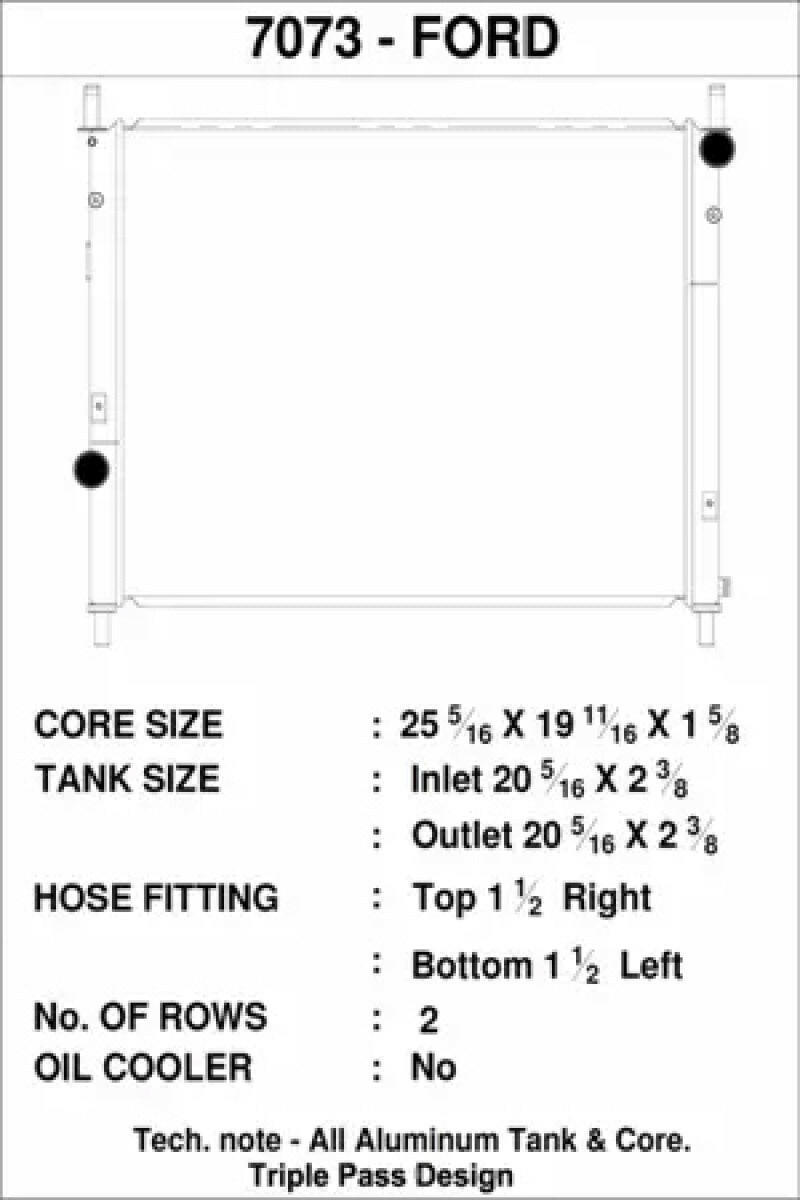 CSF 2015+ Ford Mustang GT 5.0L Radiator Radiators CSF