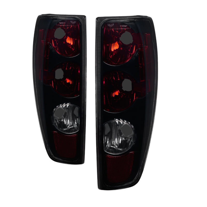 xTune Chevy Colorado 04-12 04-12 Euro Style Tail Lights - Black Smoked ALT-JH-CCO04-BSM Tail Lights SPYDER