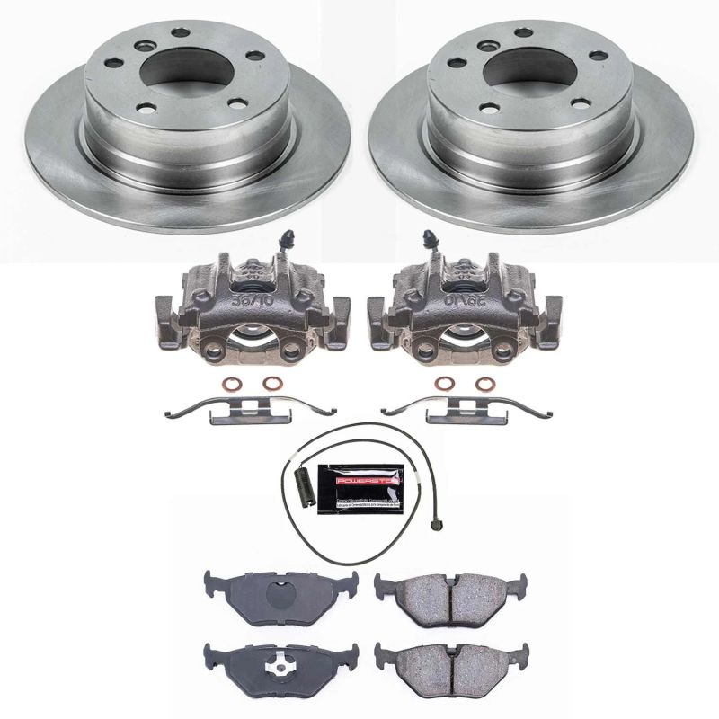Power Stop 96-02 BMW Z3 Rear Autospecialty Brake Kit w/Calipers Brake Kits - OE PowerStop
