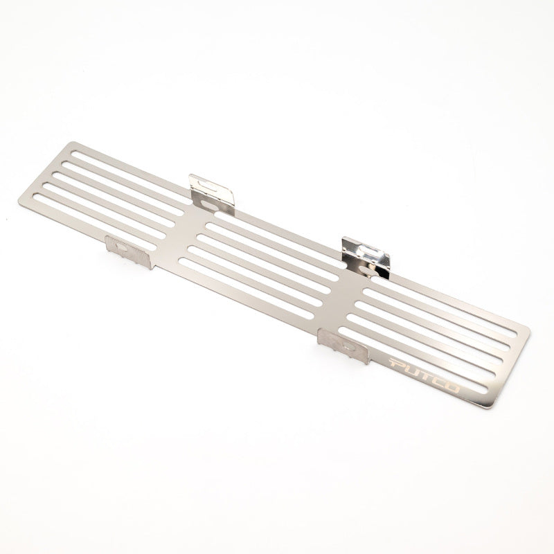 Putco 23-24 Ford F250/F350 Super Duty Bar Design Bumper Grille Inserts - Polished SS Grilles Putco