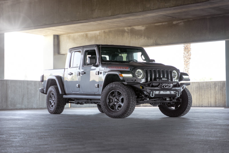 DV8 Offroad 07-18 Jeep Wrangler JK / 18-23 Wrangler JL / 20-23 Gladiator JT MTO Series Front Bumper Bumpers - Steel DV8 Offroad