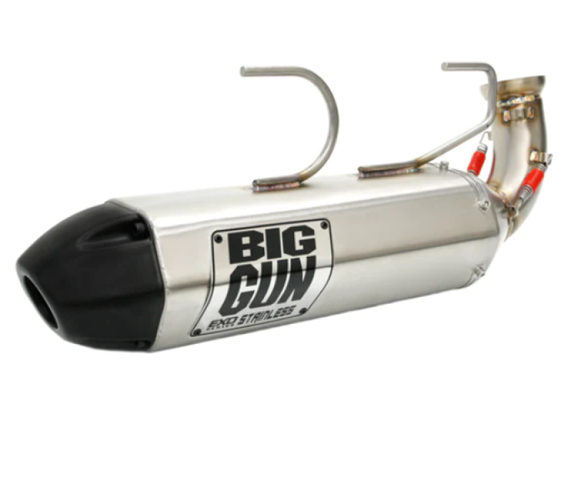 Big Gun 09-14 Polaris SPORTSMAN 550/XP/HO/EPS/EFI EXO Stainless Slip On Exhaust Powersports Exhausts Big Gun
