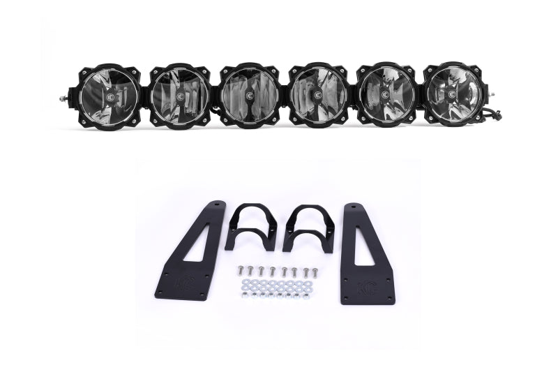 KC HiLiTES Can-Am Maverick 39in. Pro6 Gravity LED 6-Light 120w Combo Beam Overhead Light Bar System Light Bars & Cubes KC HiLiTES