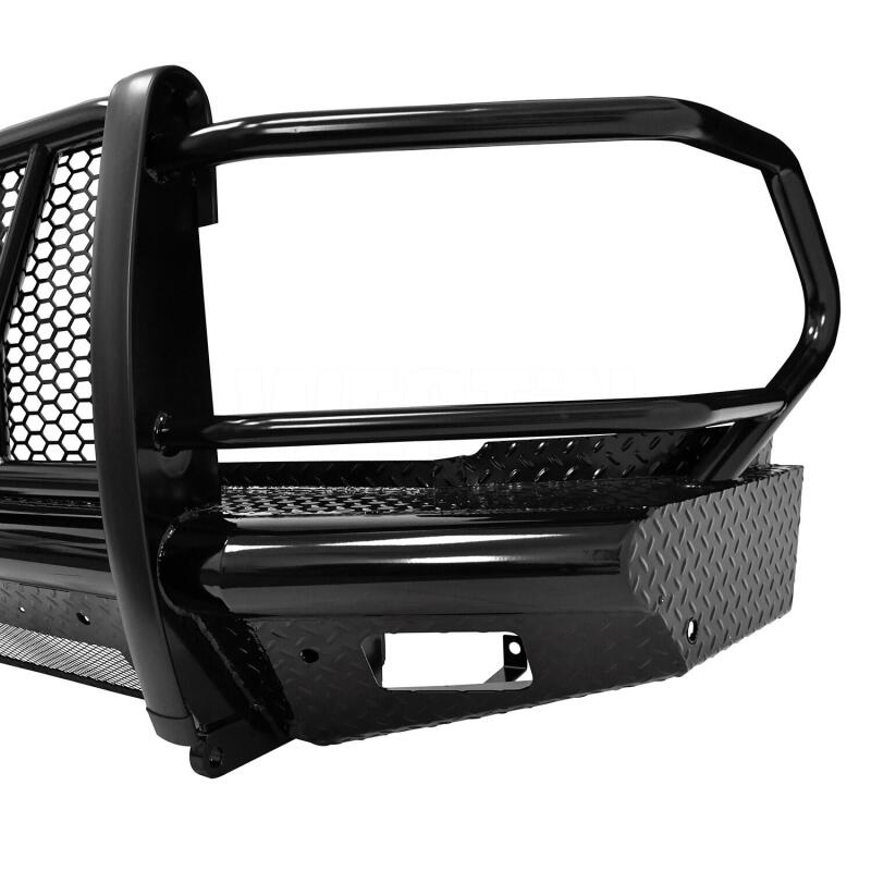 Westin 10-18 RAM 2500/3500 HDX Bandit Front Bumper - Black Bumpers - Steel Westin