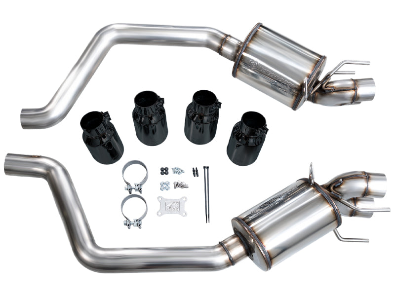 AWE Tuning C6 Chevrolet Corvette Z06/ZR1 Touring Edition Axle-Back Exhaust w/ Diamond Black Tips Axle Back AWE Tuning