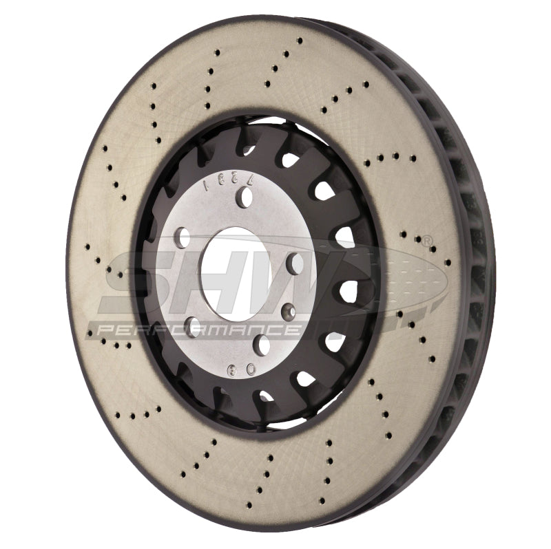 SHW 18-22 Audi RS5 2.9L Front Smooth Lightweight Brake Rotor (4M0615301AM) Brake Rotors - OE SHW Performance