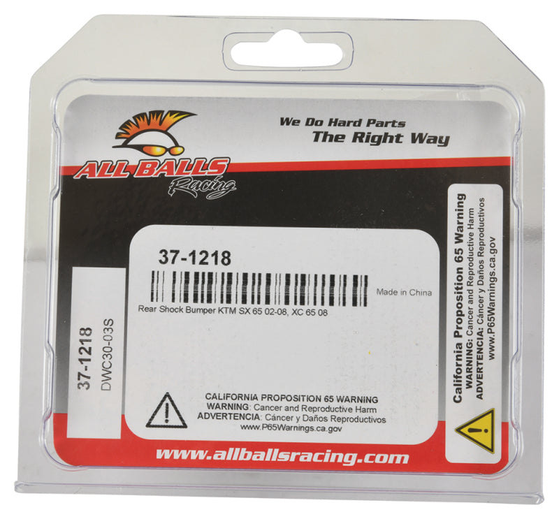 All Balls Racing 02-08 KTM SX 65 Rear Shock Bumper Shocks and Struts All Balls Racing